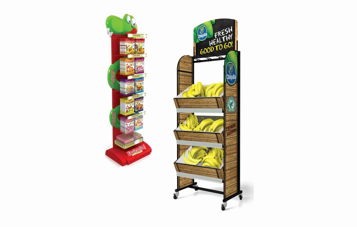 Stojaki podłogowe reklamowe