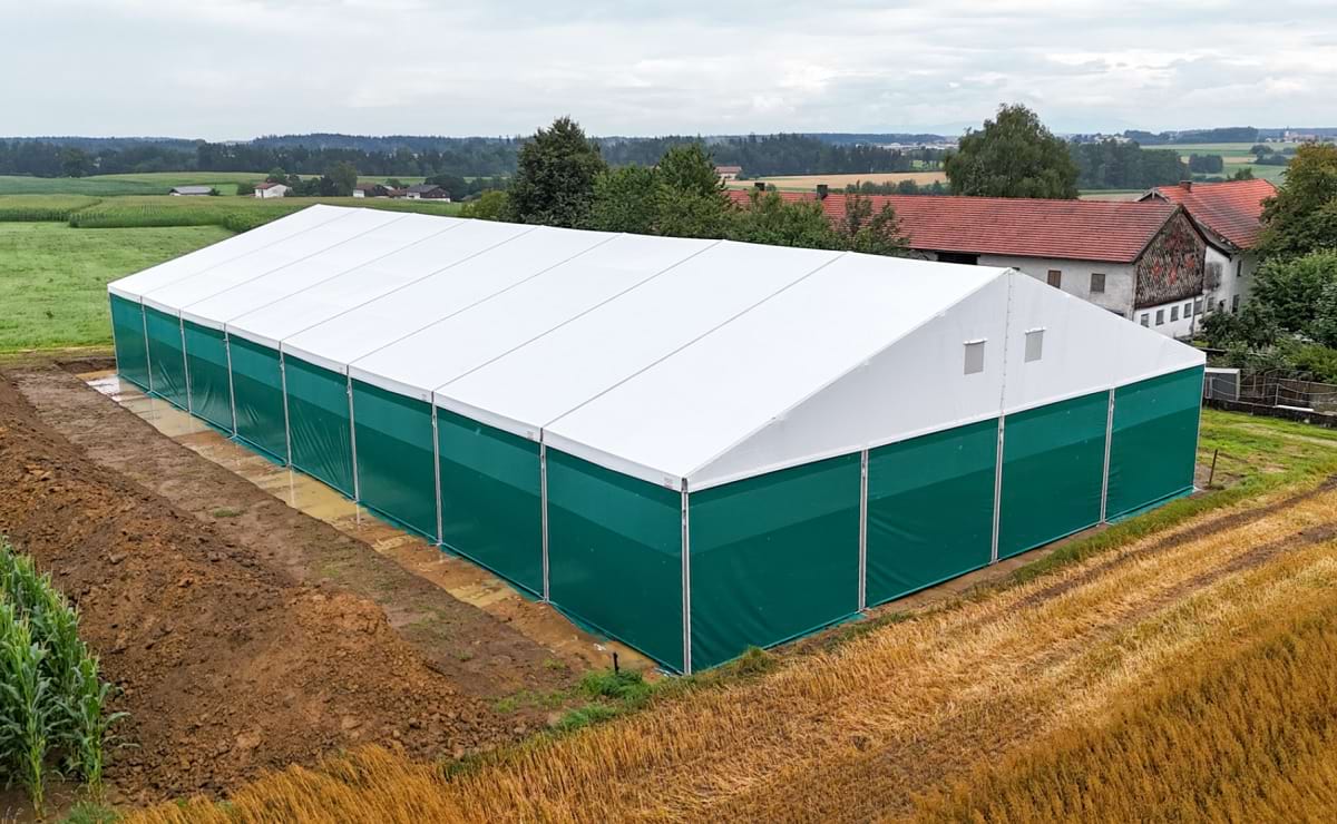 używane hale namiotowe