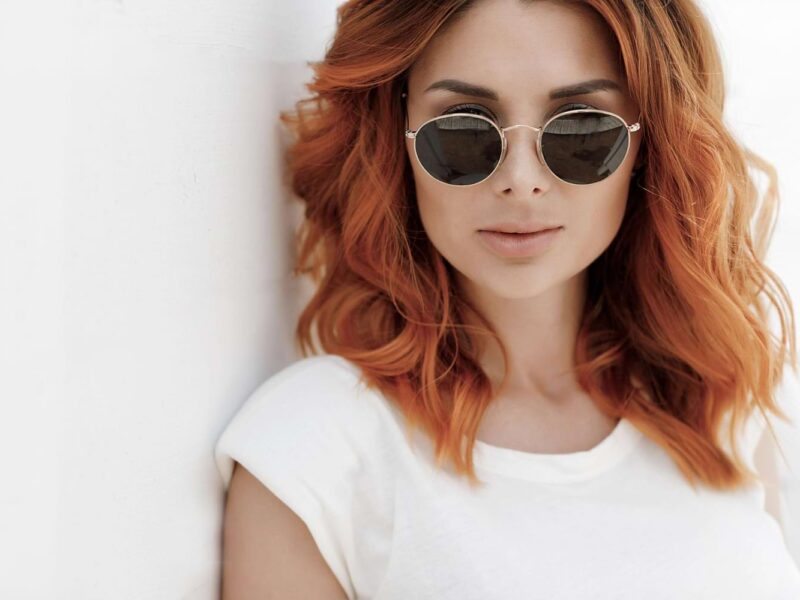 okulary przeciwsłoneczne metalowe