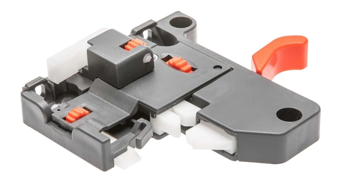 prowadnica dolnego montażu