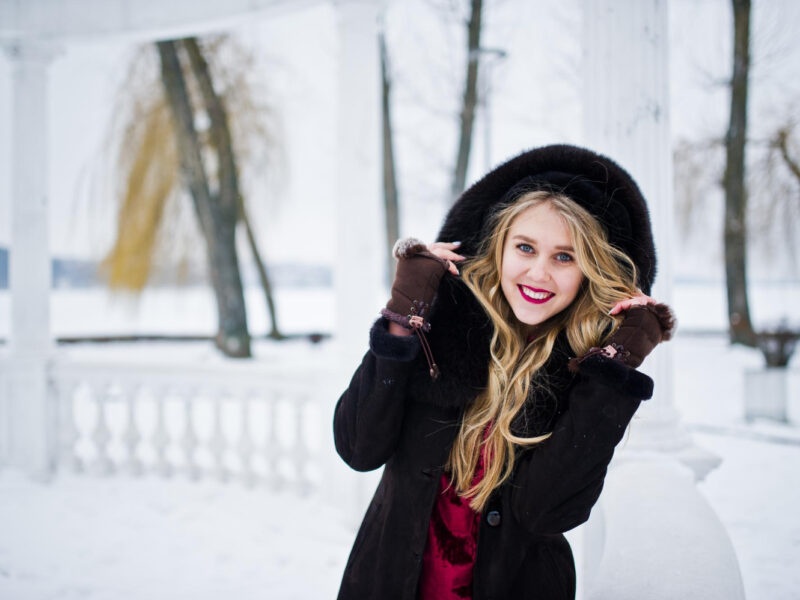 Modne i ciepłe kurtki zimowe damskie